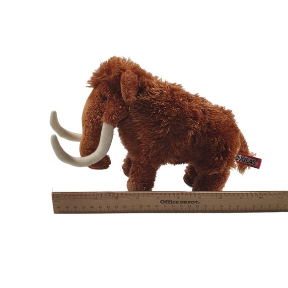 Douglas Toys Everett Wooly Mammoth Plush Toy Collectable Child Animal Cuddle - Picture 6 of 6